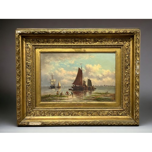 H. Mase, Dutch 19th Century. Oil on