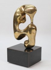 H. MISHOLY MODERN ABSTRACT BRO