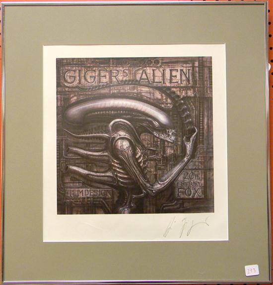 H. R. Giger  ''Monster I (Giger's