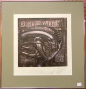 H. R. Giger  ''Monster I (Gige