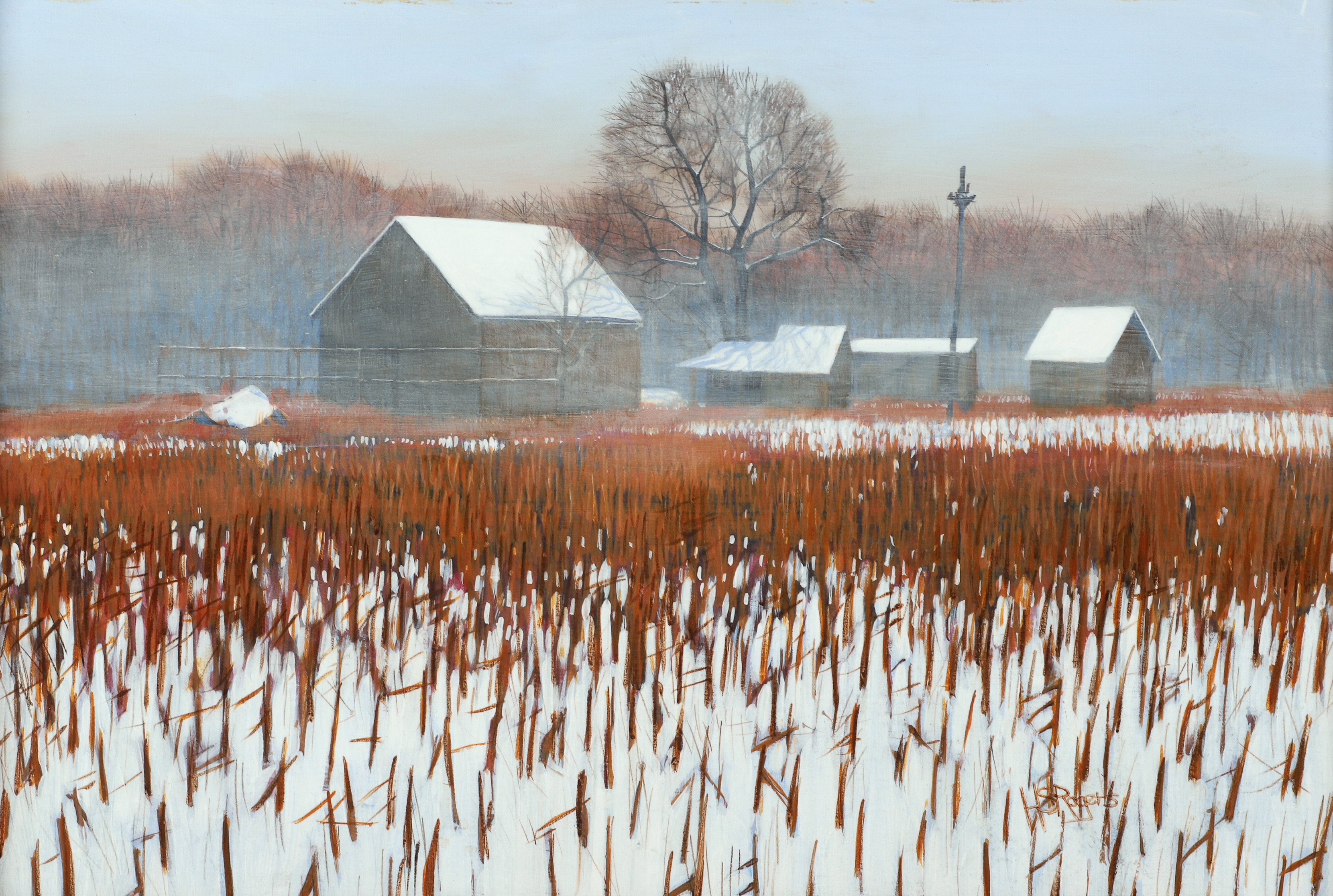 H S Rogers farm landscape