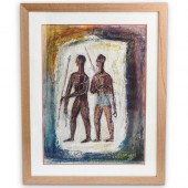 H. SNELL MIXED MEDIA ORIGINAL
