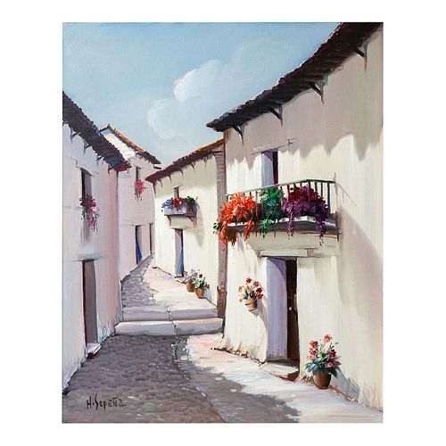 H. SOPENA (20TH C.) OIL PAINTING ON