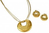 H. STERN 18KT. NECKLACE AND EA