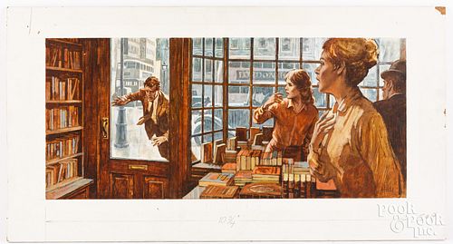 H. TOM HALL, ACRYLIC ILLUSTRATIONH.