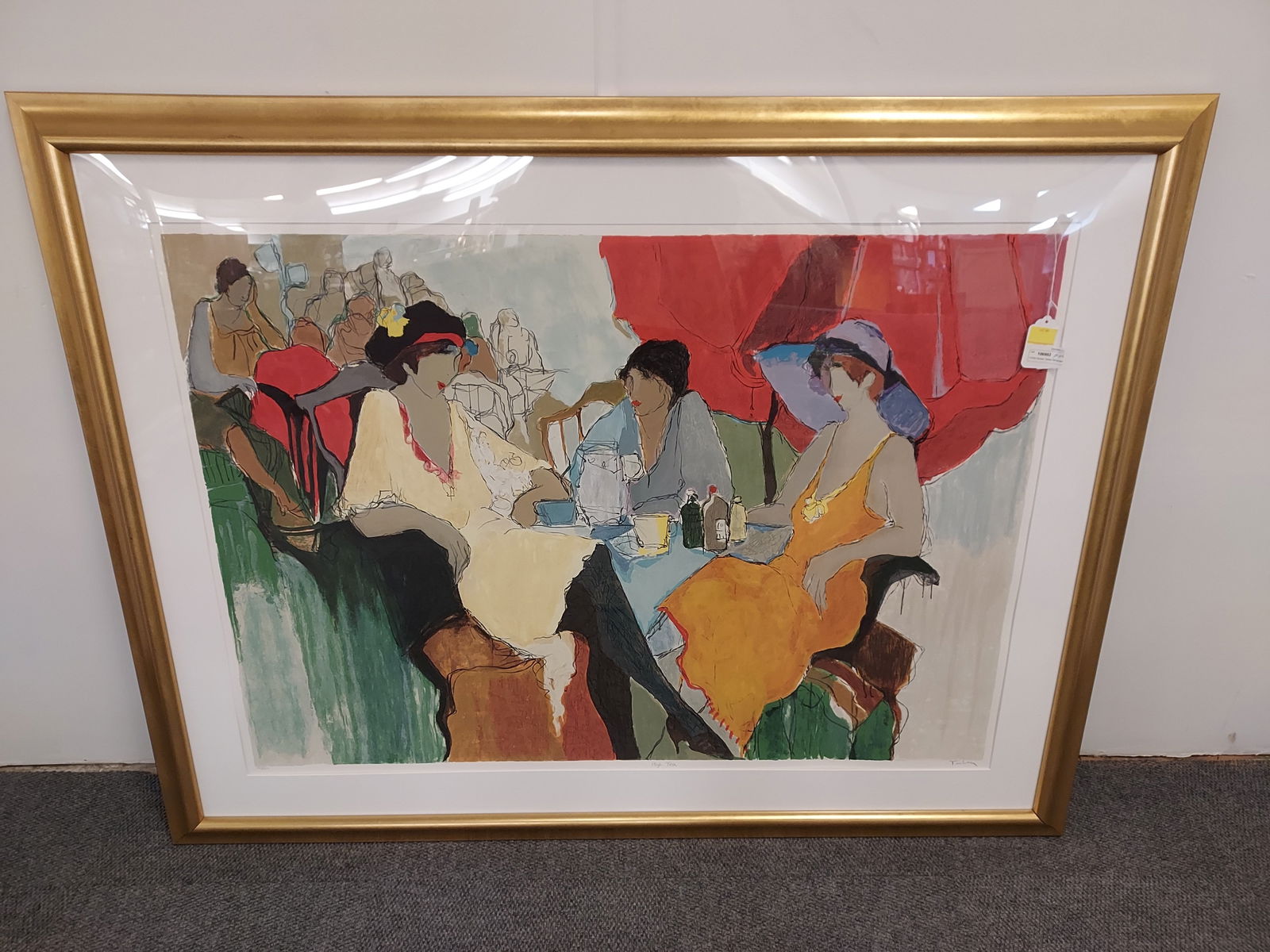 H1030 ITZCHAK TARKAY SERIGRAPH HIGH