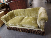 H1042 GREEN CHENILLE-STYLE SET