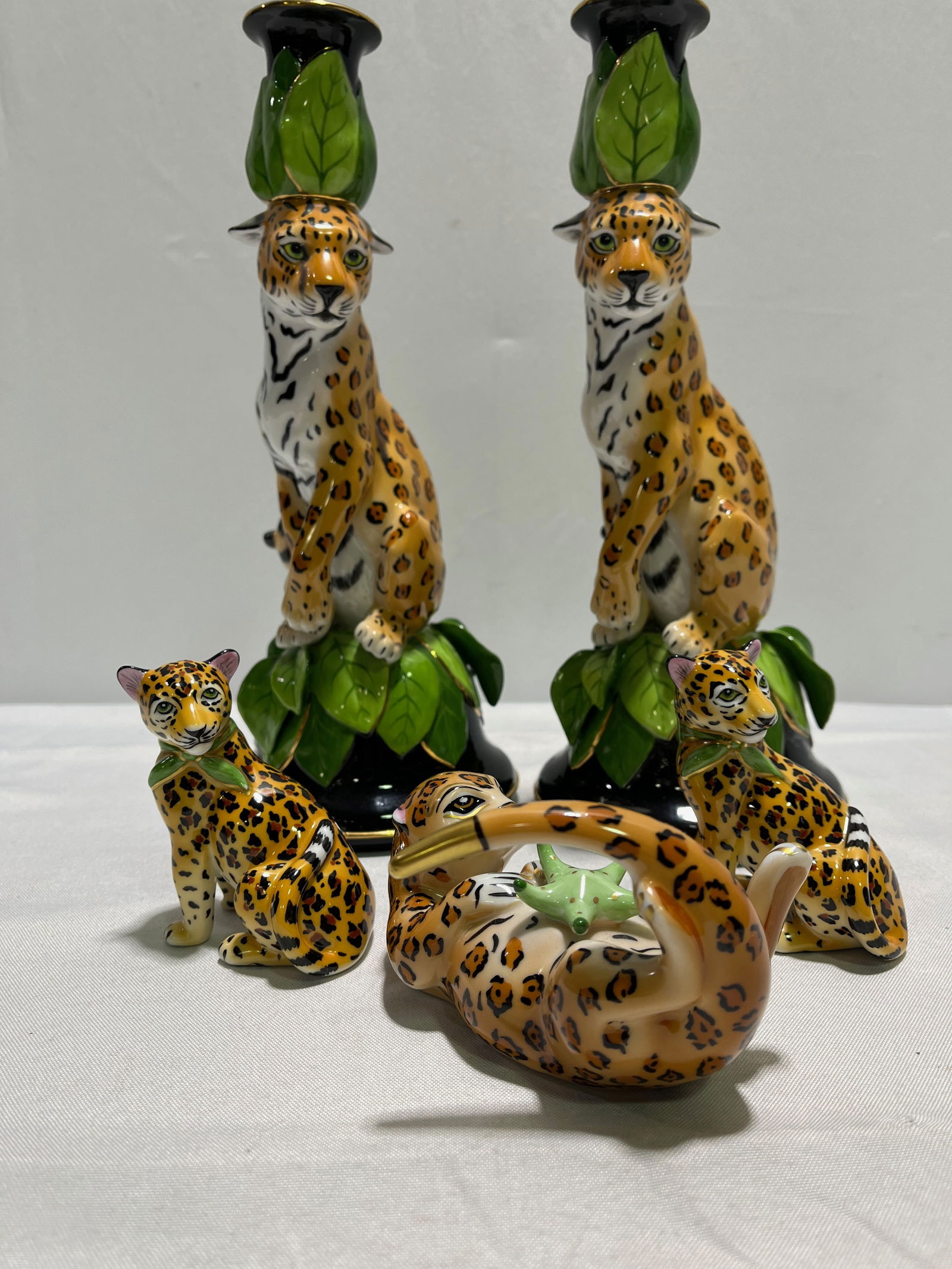 H1047 5 PC LYNN CHASE JAGUAR JUNGLE