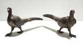 H106 A PAIR OF SILVER PLATE WA
