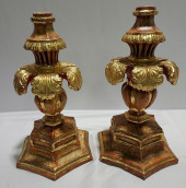 H111 A PAIR OF WOOD ITALIANATE
