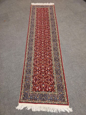 H1140 TURKISH WOOL RUNNER RUG.