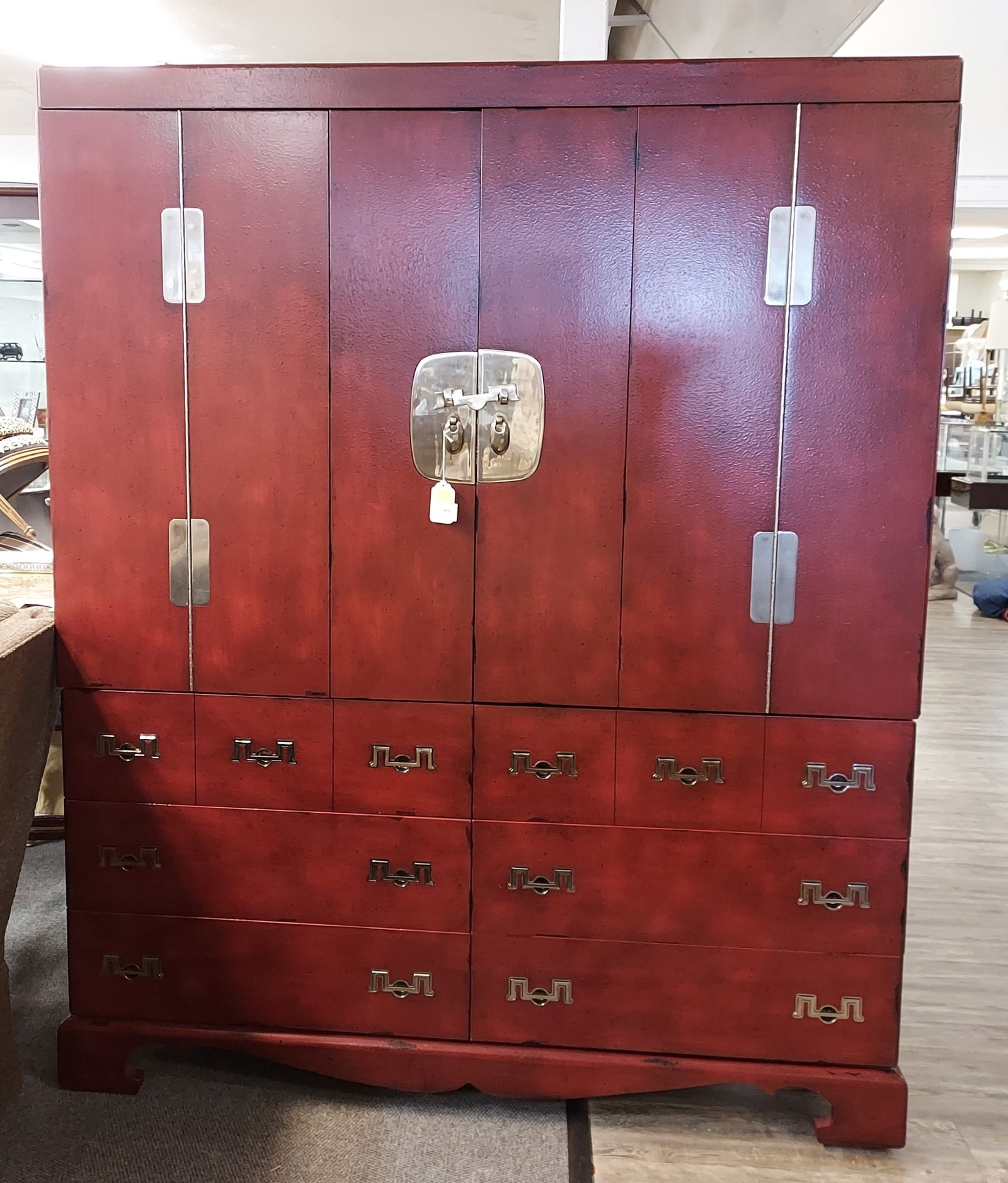 H1146 HENREDON ASIAN STYLE RED