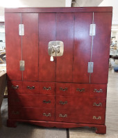 H1146 HENREDON ASIAN STYLE RED