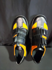 H1174 GUCCI BLACK LEATHER & OR