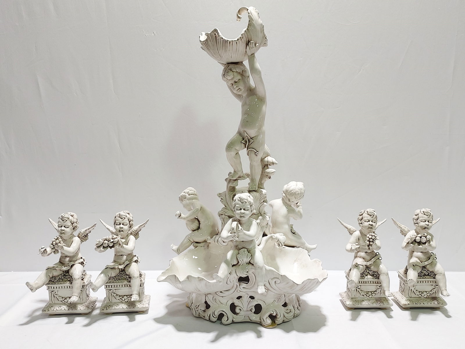 H126 ARTE ITALICA WHITE 6PC CERAMIC