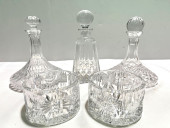 H1354 3 WATERFORD CRYSTAL VASE
