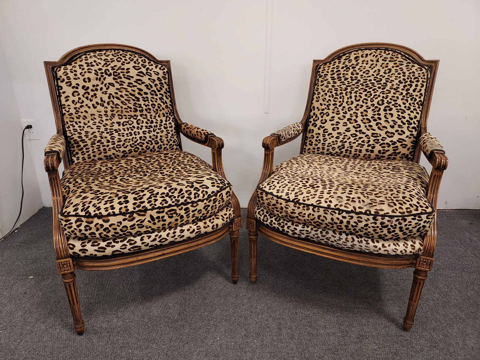 H1507 2 BAKER FURNITURE BERGERE