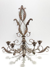 H2056 LARGE 5 ARM IRON ROCOCO-