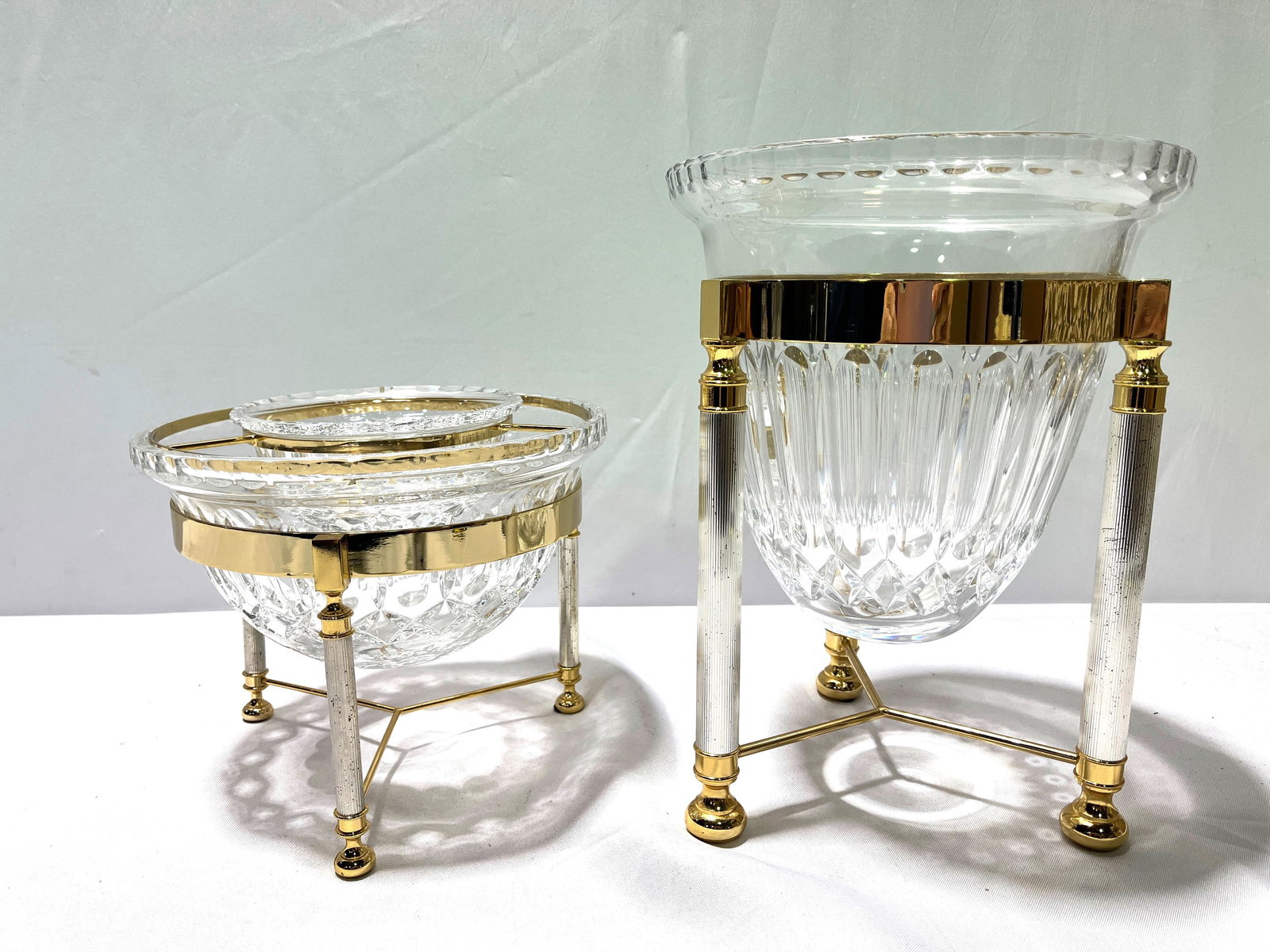 H207 CRYSTAL CHAMPAGNE & CAVIAR SET