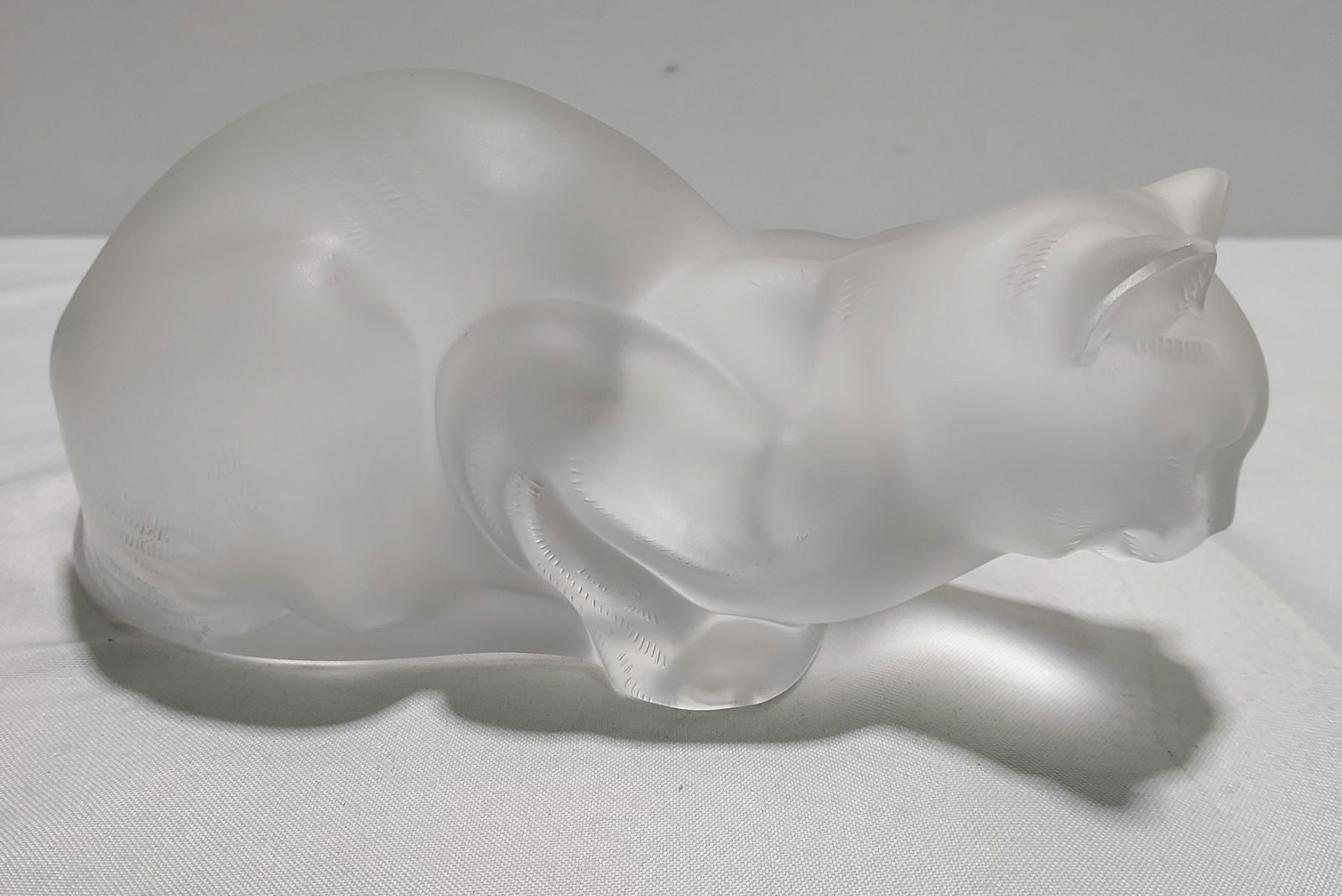 H288 LALIQUE CRYSTAL "CHAT