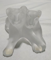 H297 LALIQUE CRYSTAL "TAMBWEE"