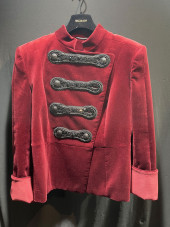 H3010 BALMAIN VELVET JACKET WI
