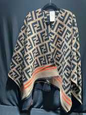H3011 FENDI WOOL CAPE<br>Fendi
