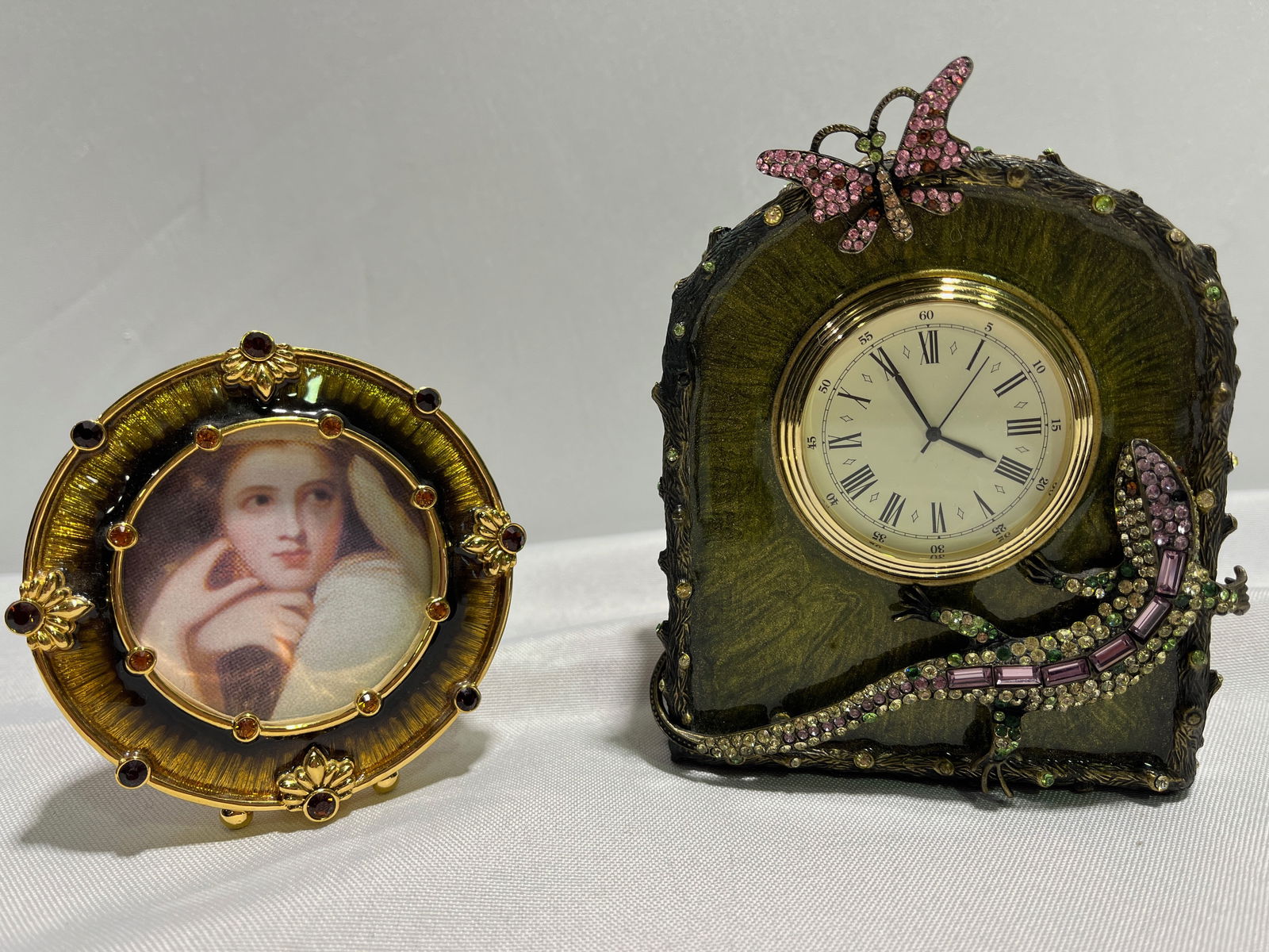 H327 JAY STRONGWATER CLOCK AND