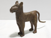 H417 BENIN STYLE CAST BRONZE F