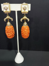 H507 CARLO ZINI FAUX CORAL GOL