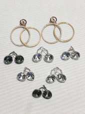 H582 SWAROVSKI LOT OF SEVEN PA