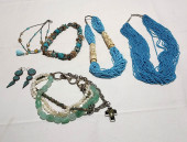 H599 6 PCS UNSIGNED BEADED COS