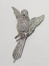 H607 CINER BIRD BROOCH<br>Cine