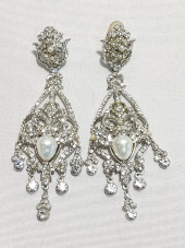 H608 BARRERA SILVER METAL CRYS
