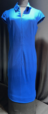 H64 AKRIS ROYAL BLUE KNIT BLEN