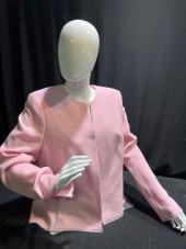 H874 AKRIS PALE PINK SHORT JAC