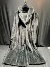 H910 FULL LENGTH MINK COAT<br>