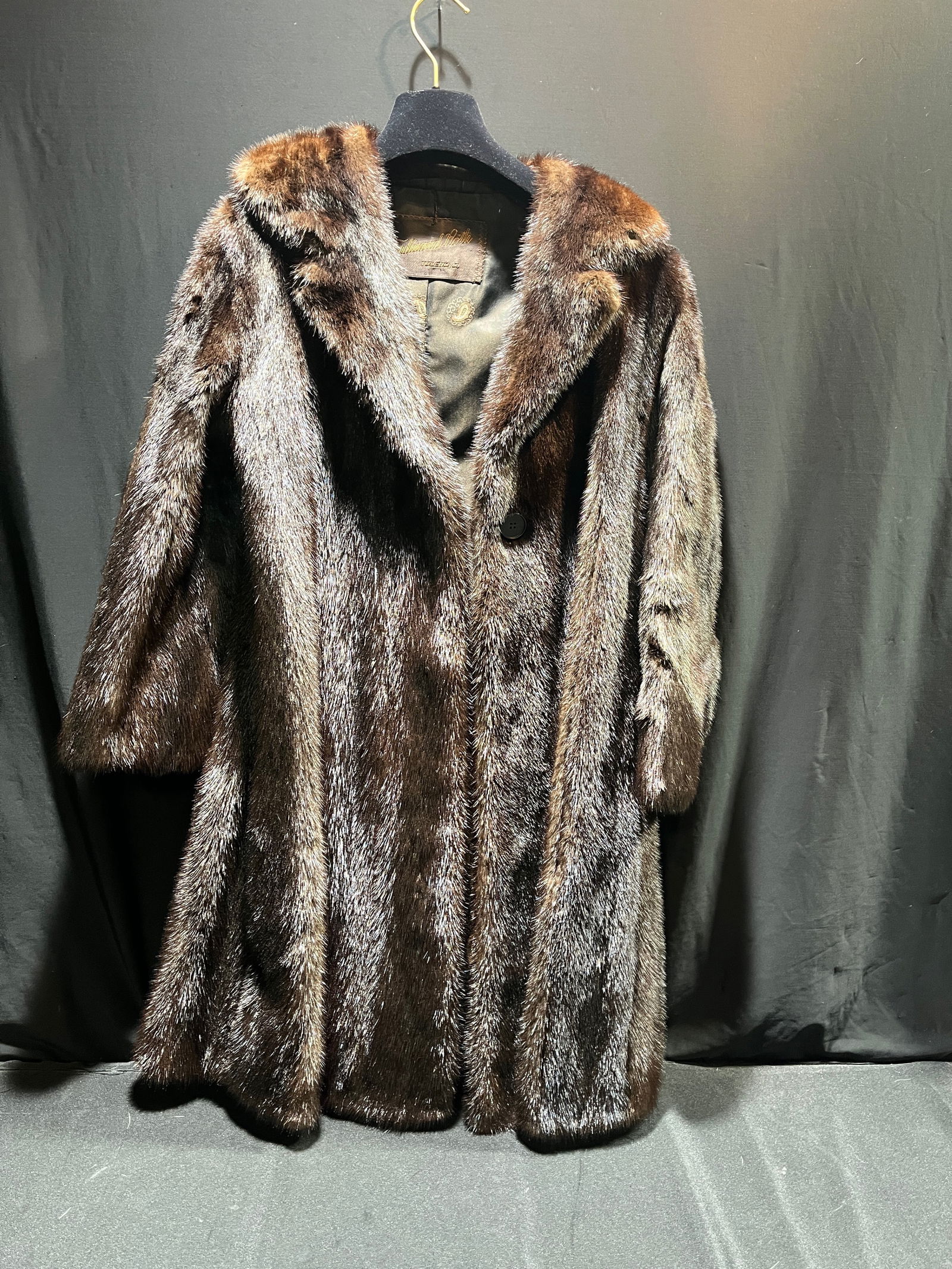 H910 FULL LENGTH MINK COATFull