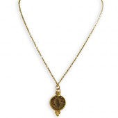 HADAYA JUDAICA 14K GOLD NECKLA
