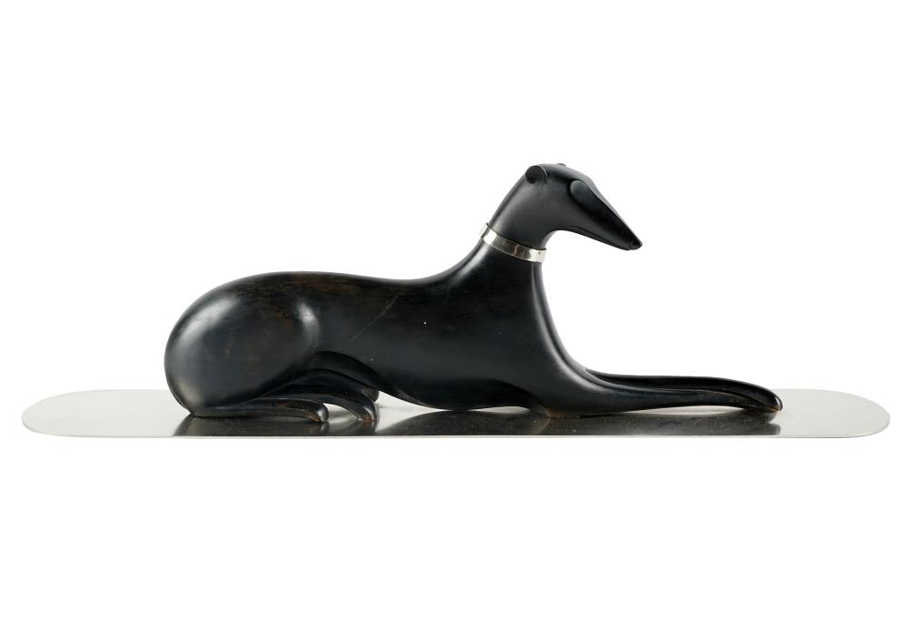 HAGENAUER DOG FIGUREwood and