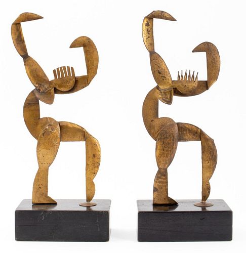 HAGENAUER MANNER GILT METAL NUDE