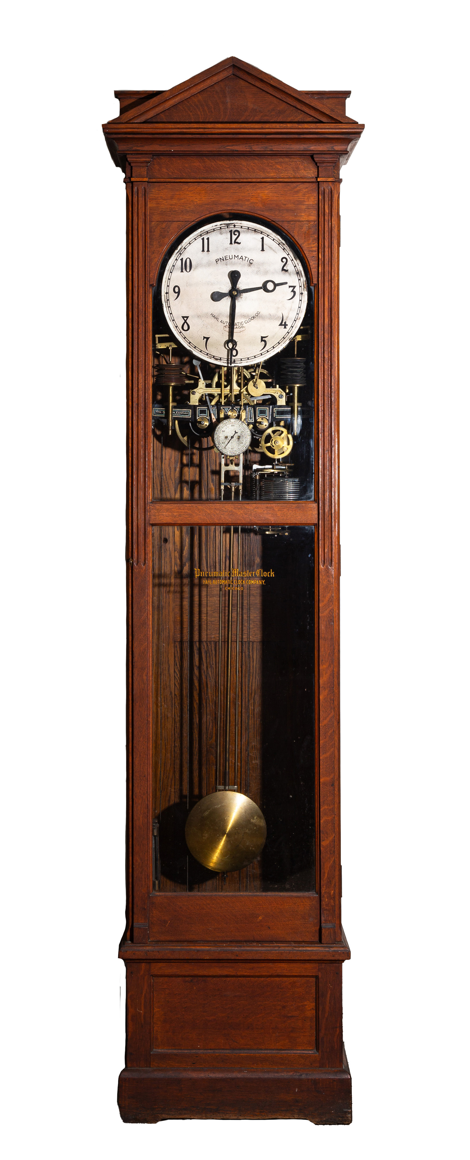 HAHL PNEUMATIC CLOCK AND DOUBLE