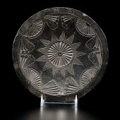 Haida Argillite Plate both sid