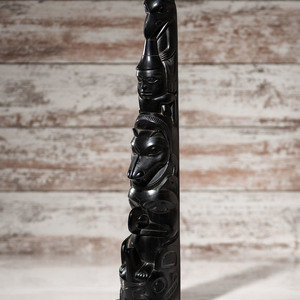 Haida Argillite Totem Pole ca