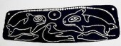 HAIDA CEREMONIAL BUTTON BLANKE
