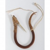 Haida Halibut Hook bentwood wi
