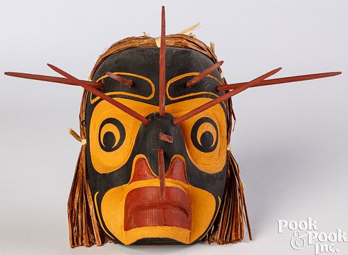 HAIDA INDIAN BUMBLE BEE CARVED
