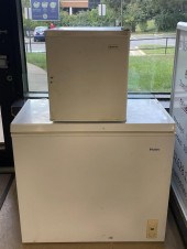 HAIER CHEST FREEZER AND A MAGI