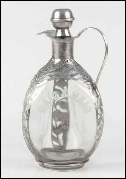 HAIG & HAIG GLASS DECANTER. Bearing