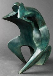 HAIM AZUZ MODERN BRONZE FIGURA